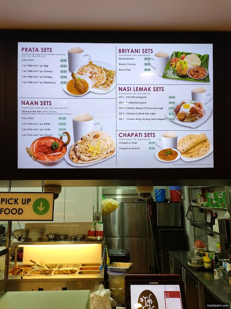 Mr Teh Tarik Express - menu