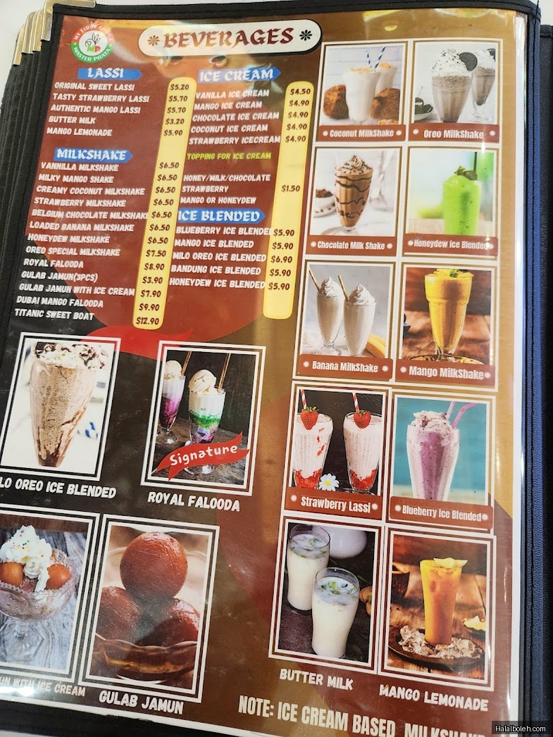 Master Prata at Alexandra Central - Menu