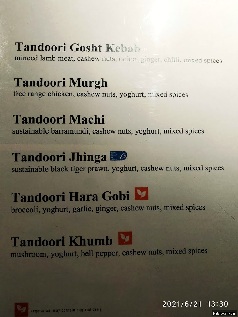 Straits Kitchen at Grand Hyatt - Menu