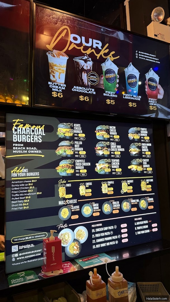 Ashes X - menu