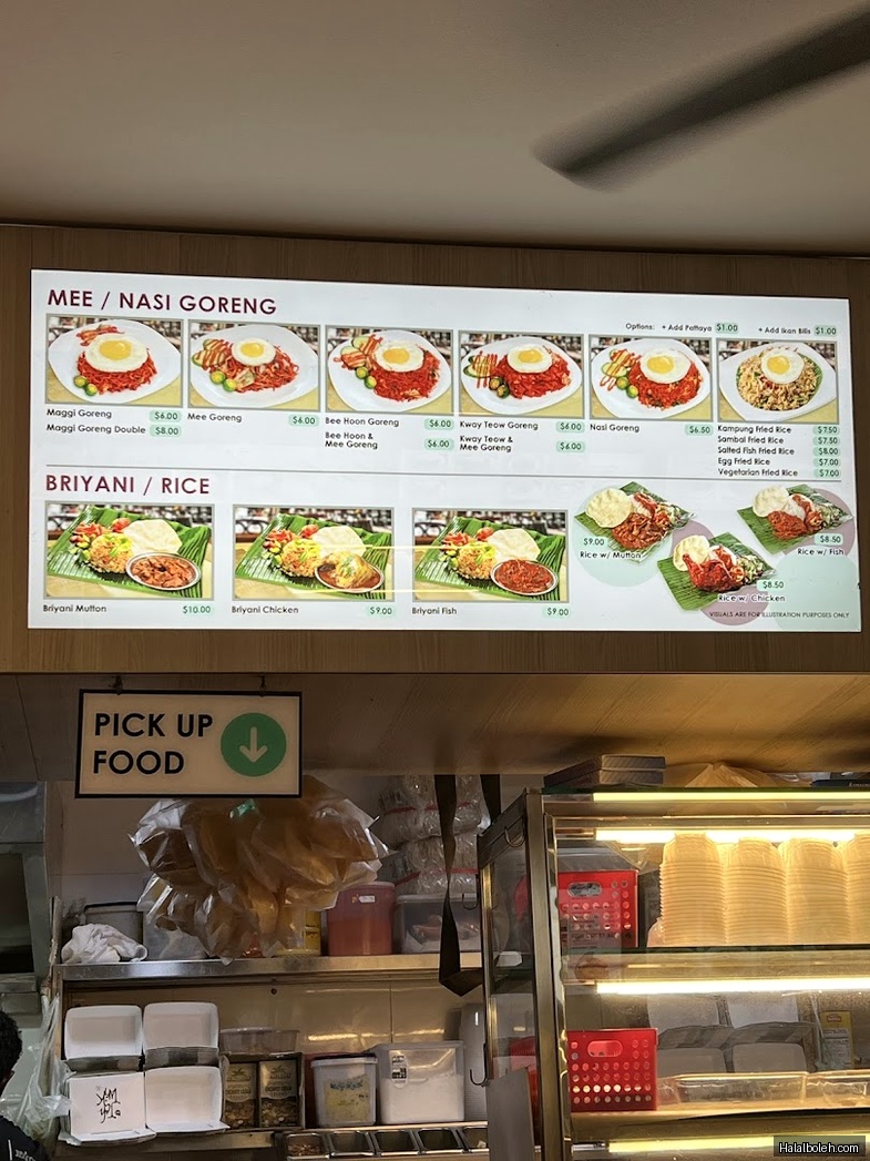 Mr Teh Tarik Express - menu