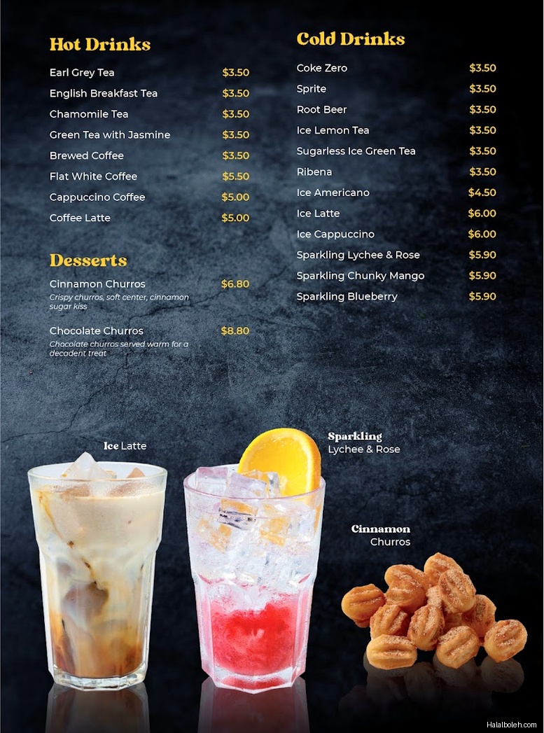 Big Fish Small Fish - menu