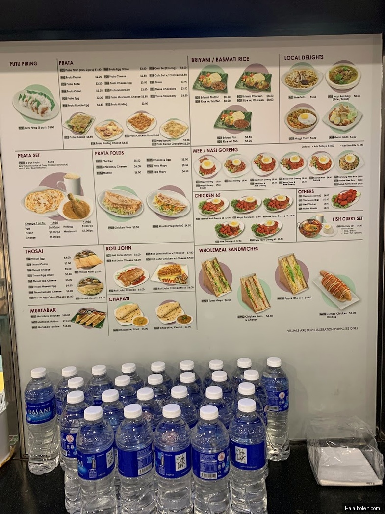 Mr Teh Tarik Express - menu