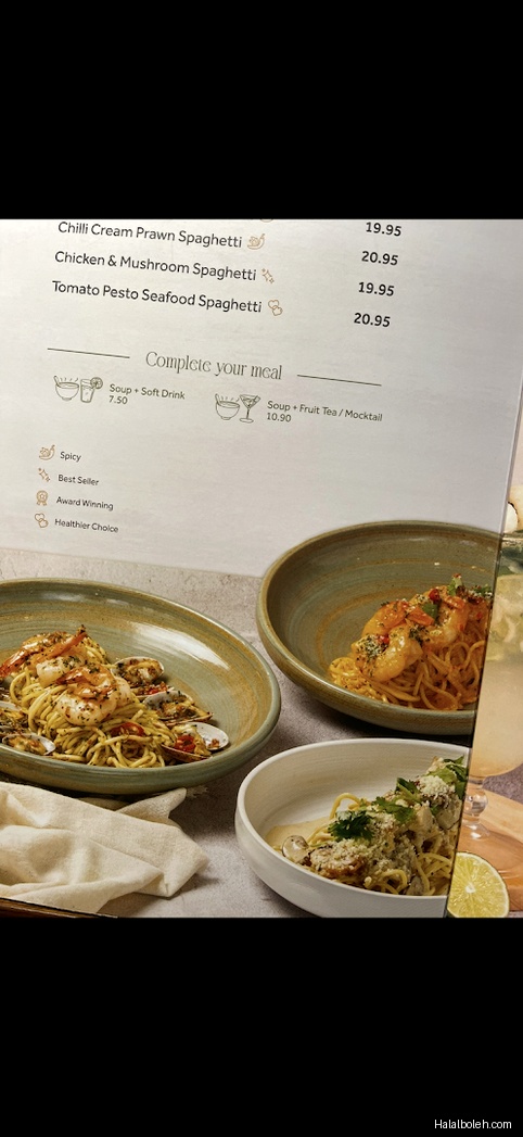 Coast & Roast - menu