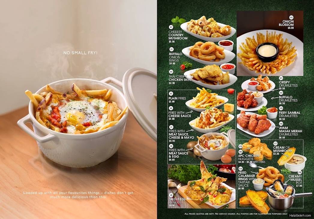 Tenderbest Makcik Tuckshop - menu
