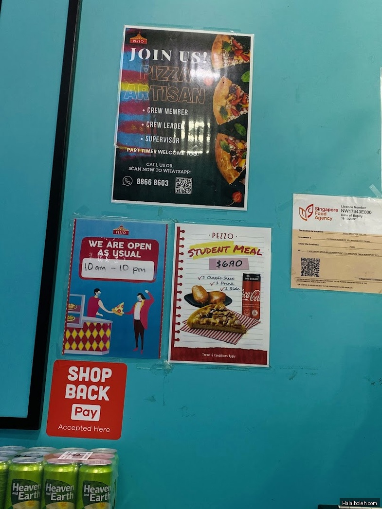 Pezzo - menu