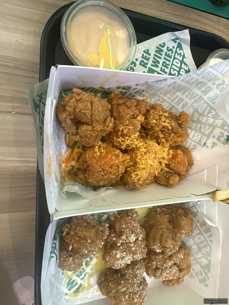 Wingstop - menu