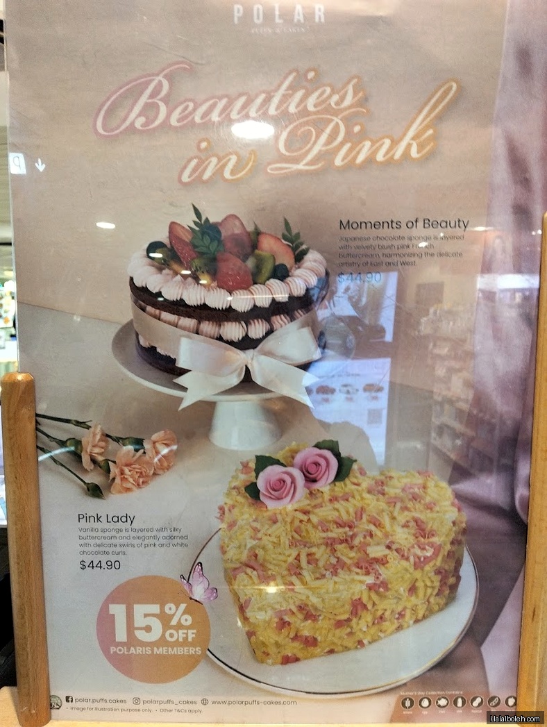 Polar Puffs & Cakes - menu