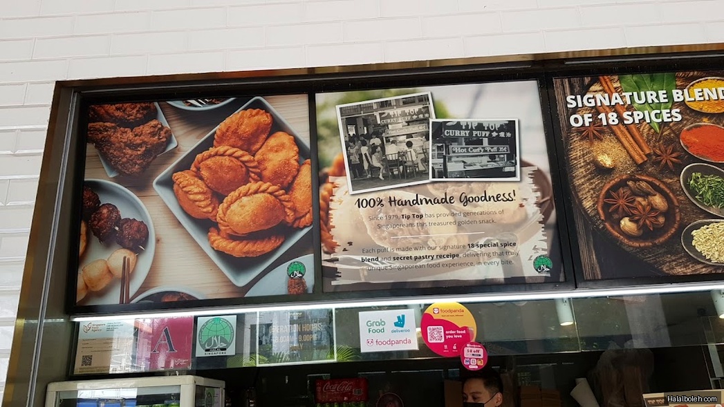 Tip Top at Bugis Junction - Menu