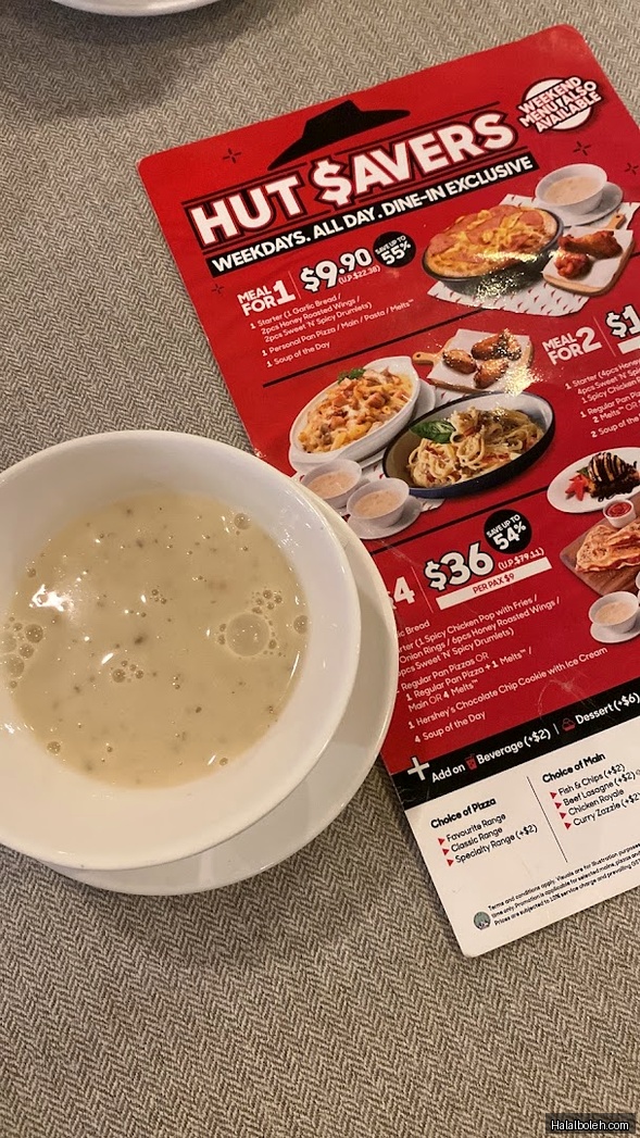 Pizza Hut - menu