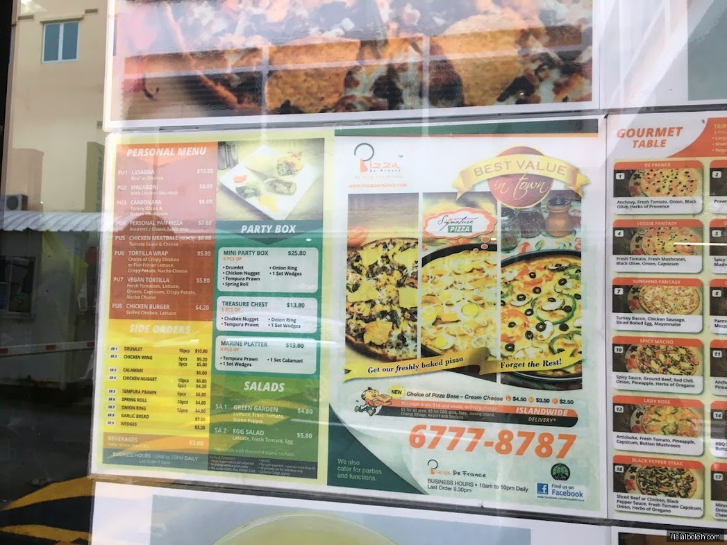 Pizza De France at Upper Serangoon Shopping Centre - General