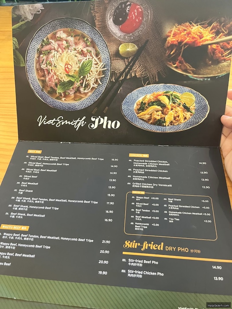 VietSmith - menu
