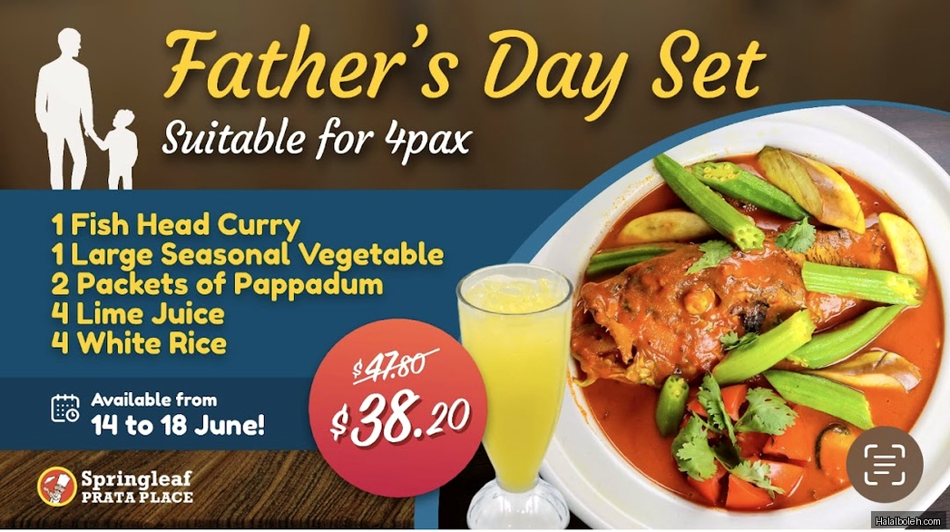 Springleaf Prata Place - menu