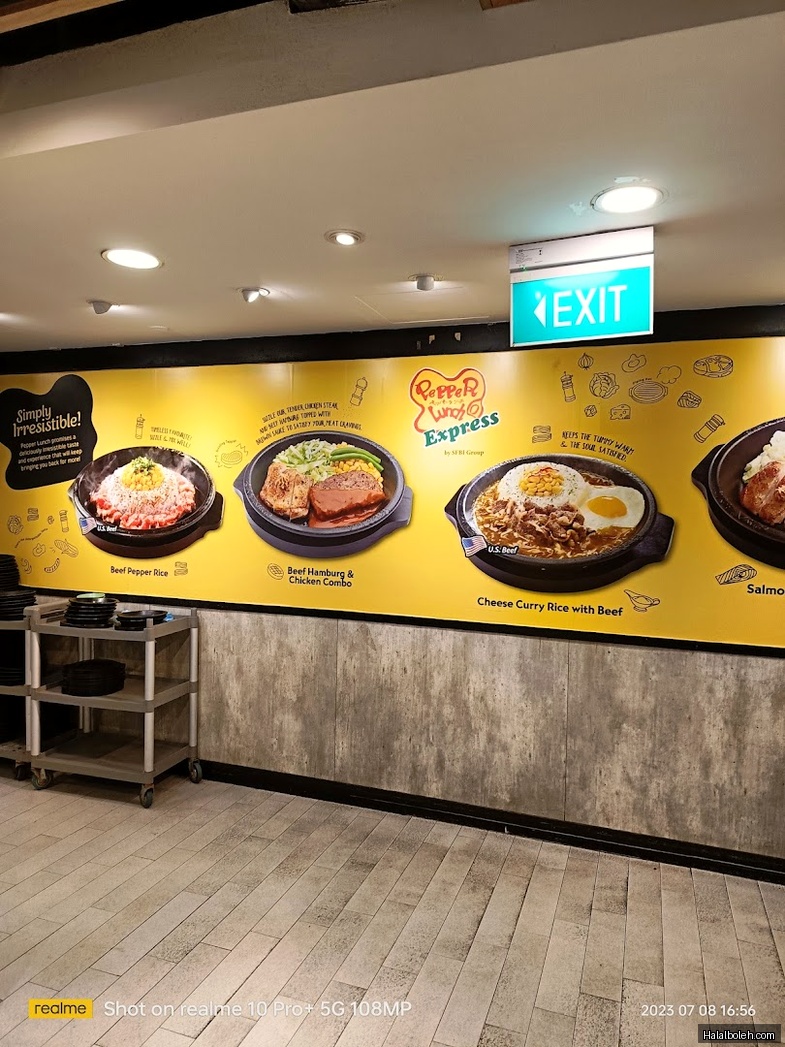 Pepper Lunch Express - menu