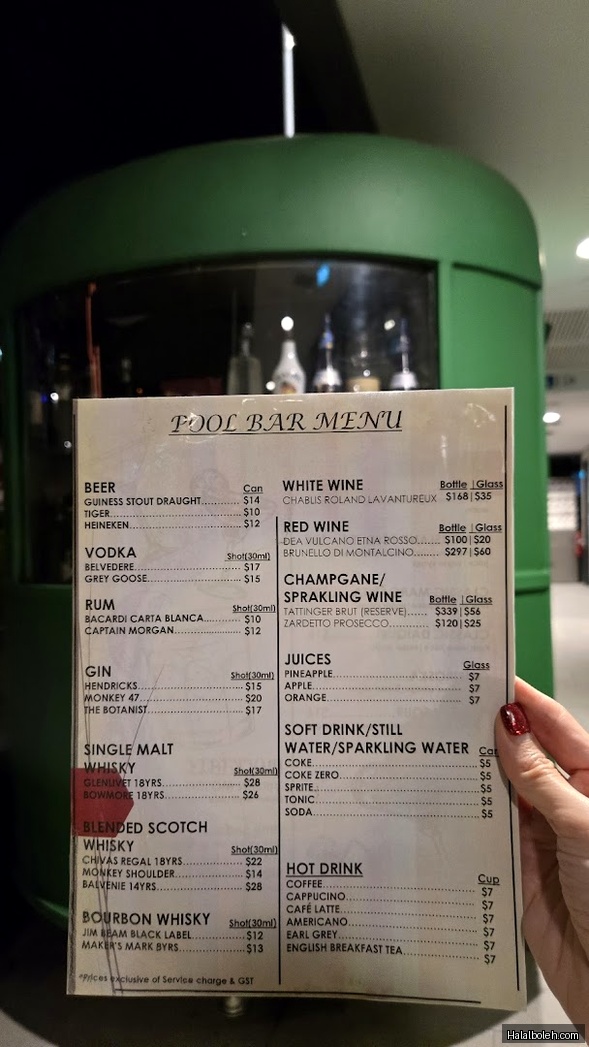 Chara Brasserie - menu