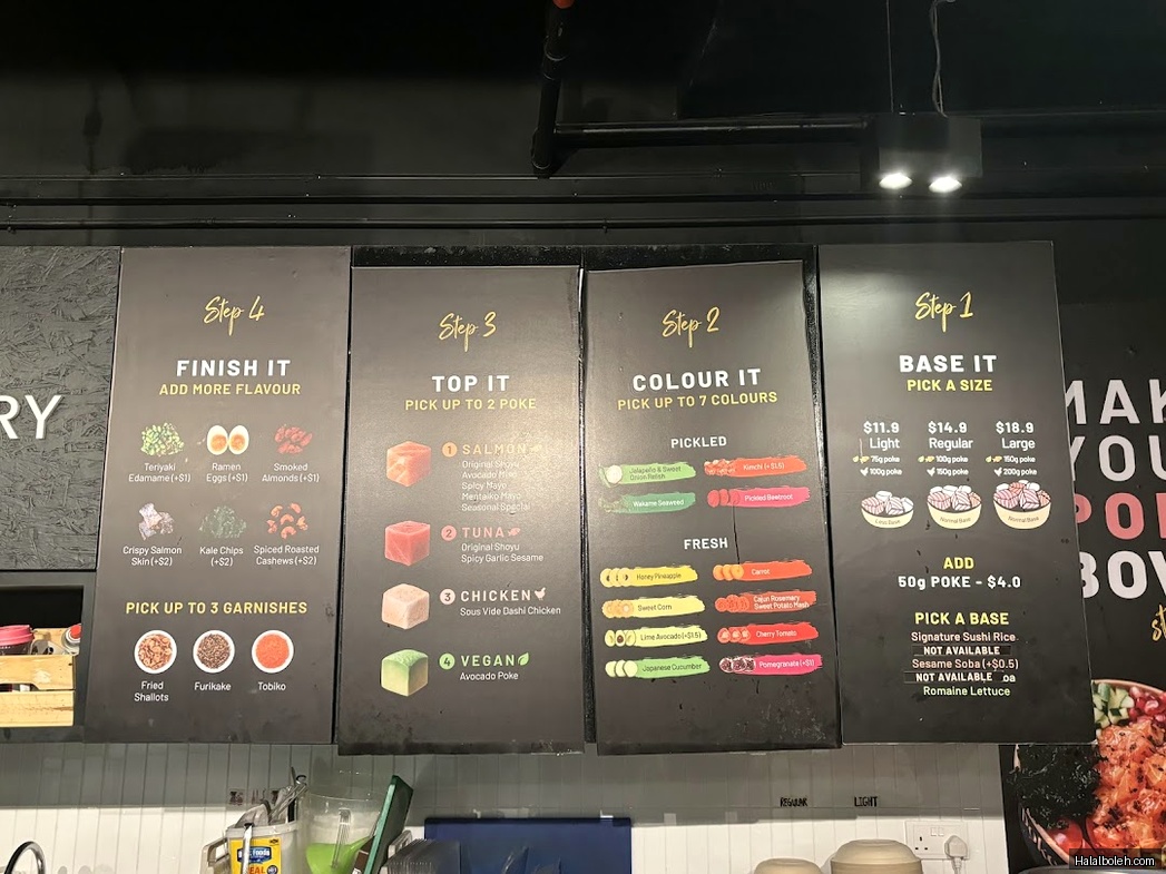 Poke Theory - menu