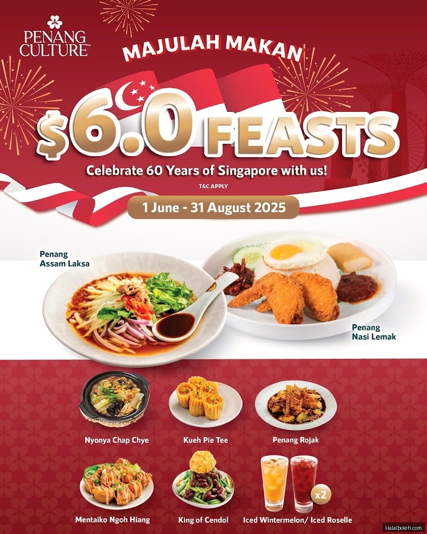 Penang Culture - menu