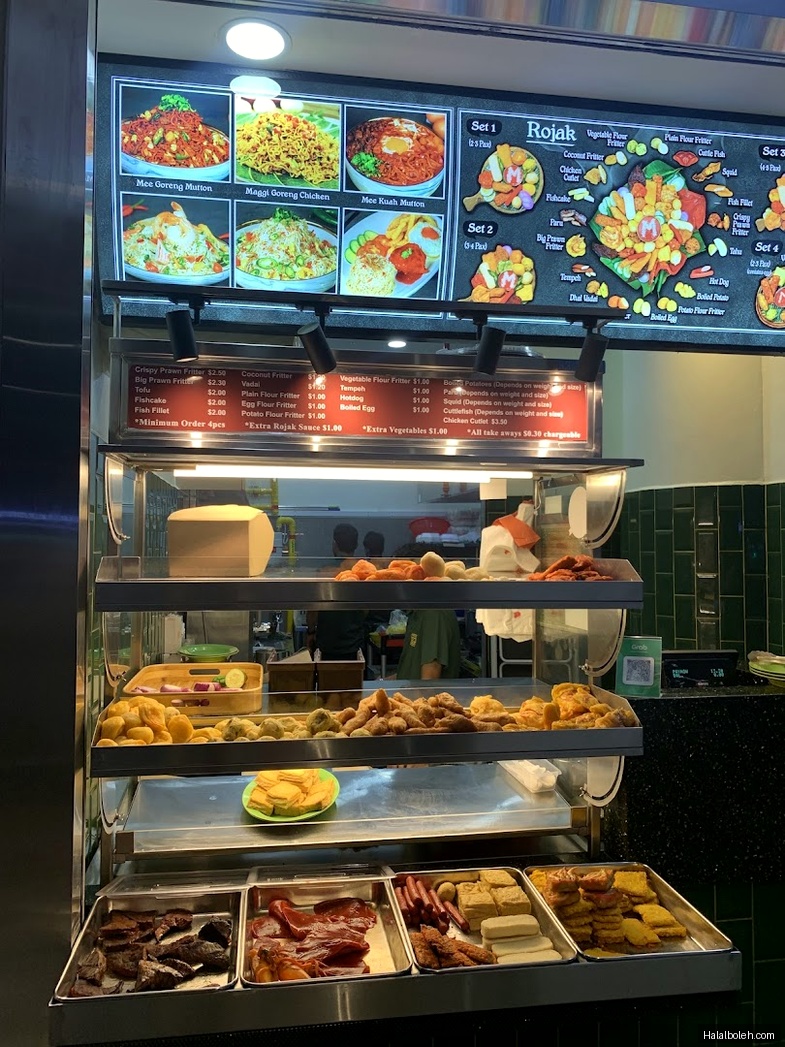 Ministry of Rojak - menu