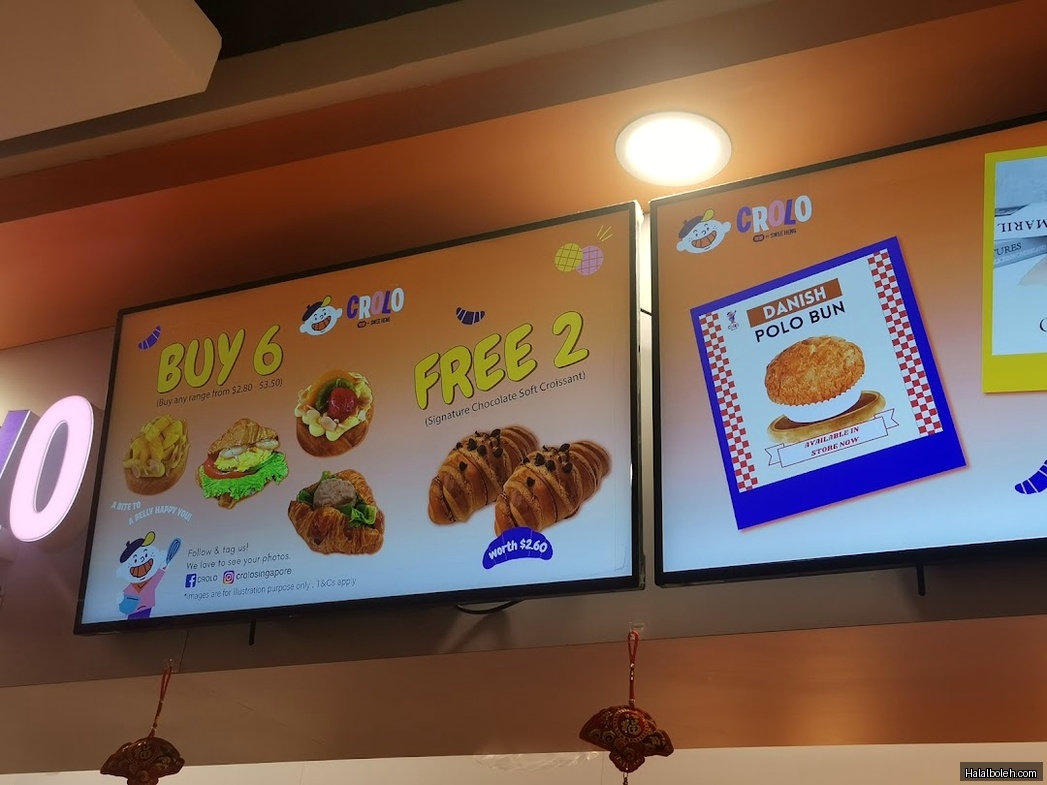 Crolo by Swee Heng - menu