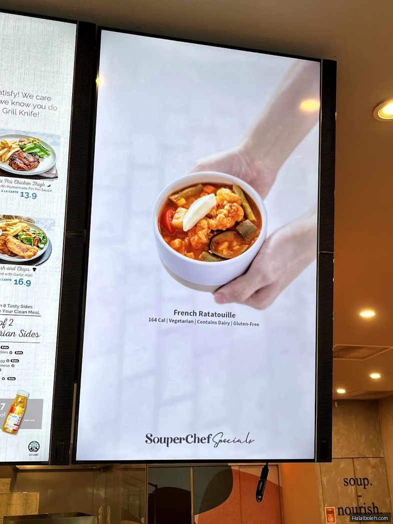 The Soup Spoon - menu