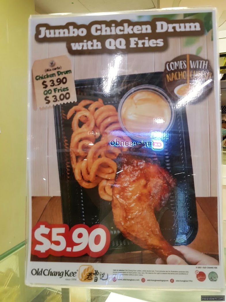 Old Chang Kee - menu