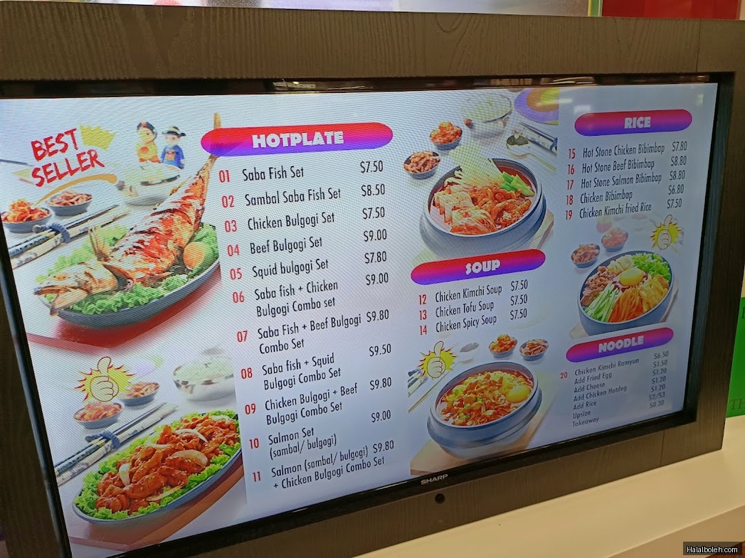 Cantine Foodcourt - menu