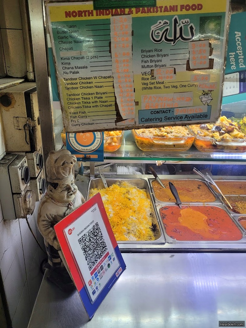 Sheikh Indian Pakistani Food - menu