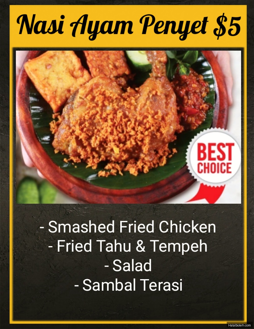 Nasi Kampung @ Jalan Tiga - menu