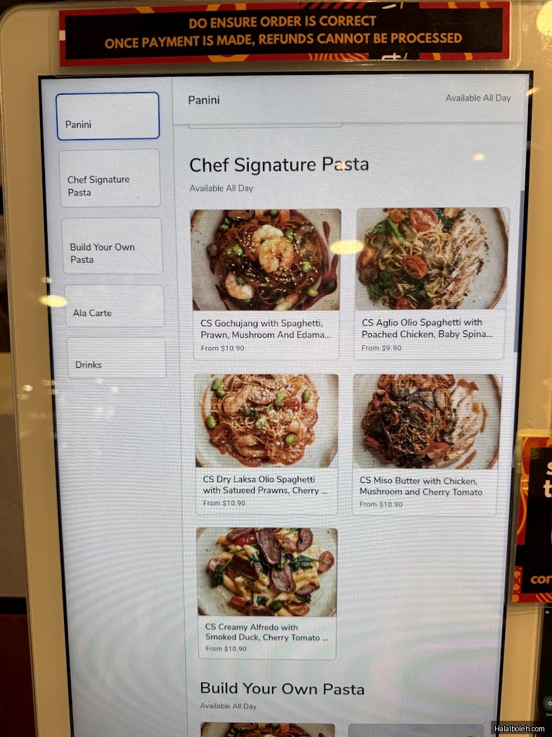 Twyst at Century Square - Menu