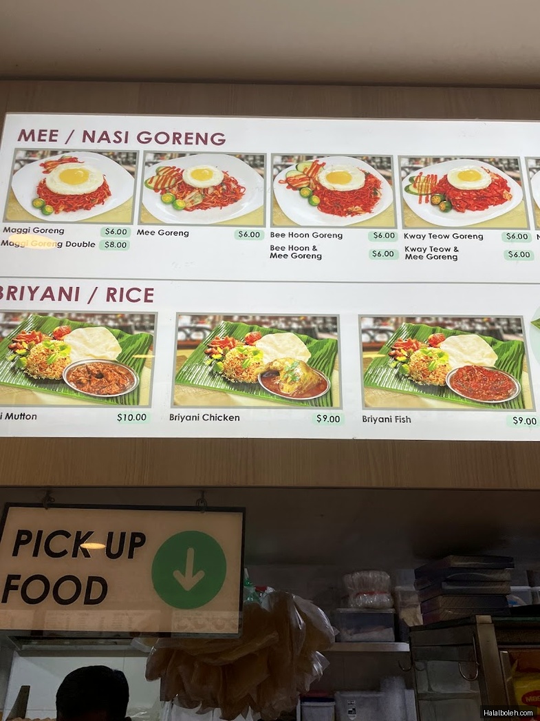 Mr Teh Tarik Express - menu