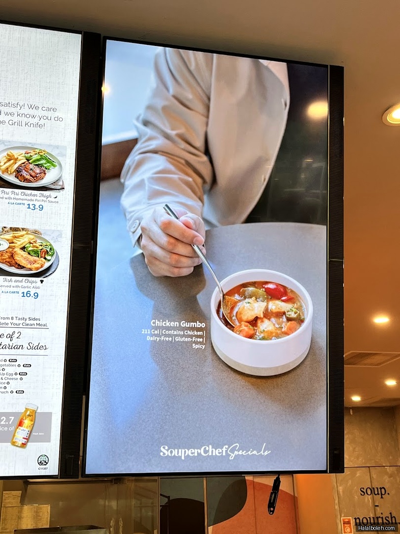 The Soup Spoon - menu