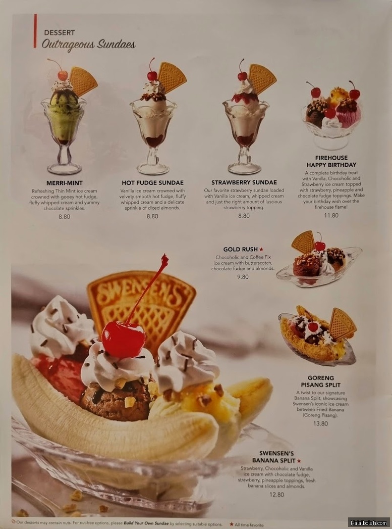 Swensen's - menu