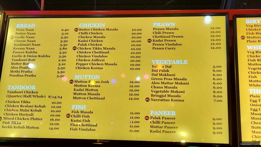 Lepak One Corner - menu