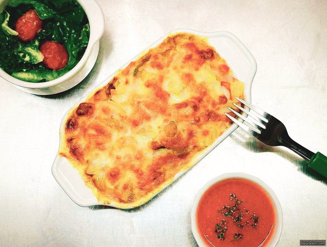 Baked Rice Pizza @Munch - general