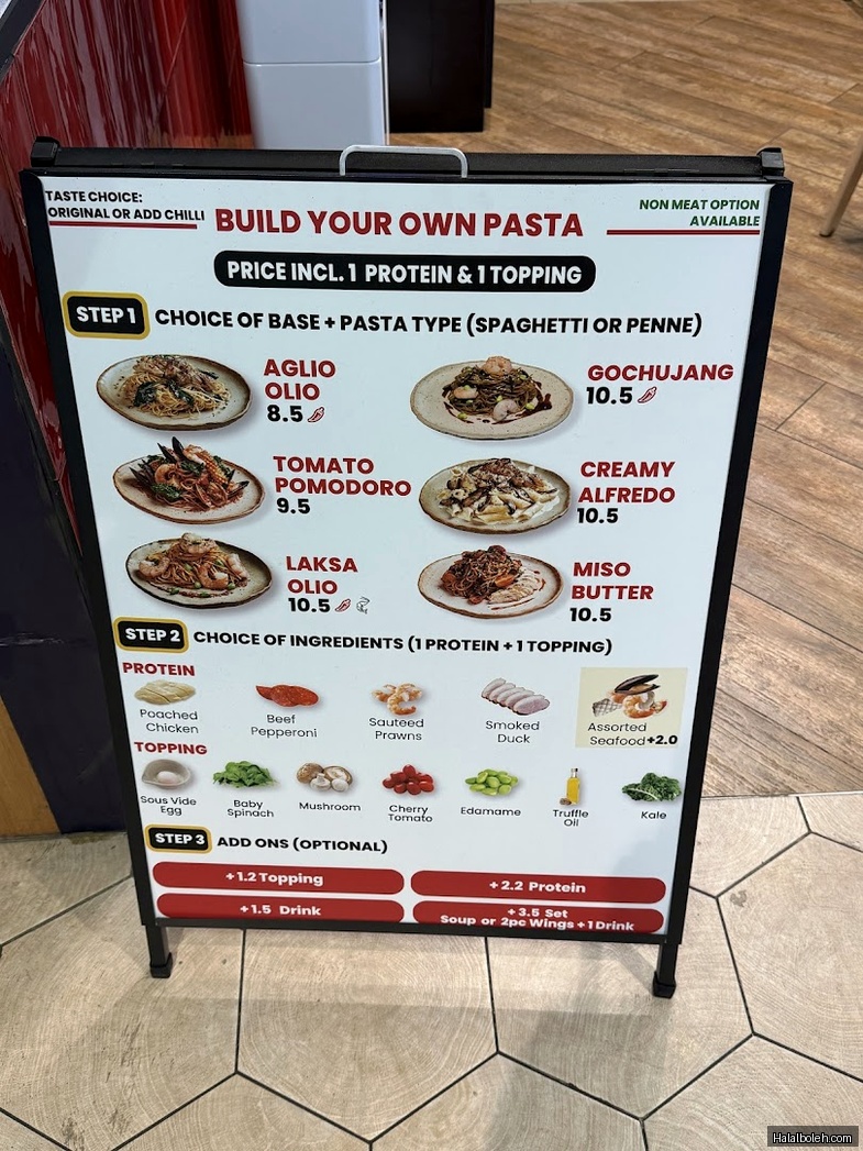 Twyst at Century Square - Menu