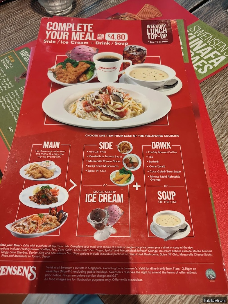 Swensen's - menu