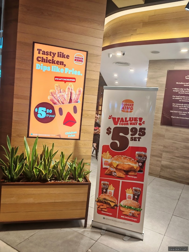 Burger King - menu