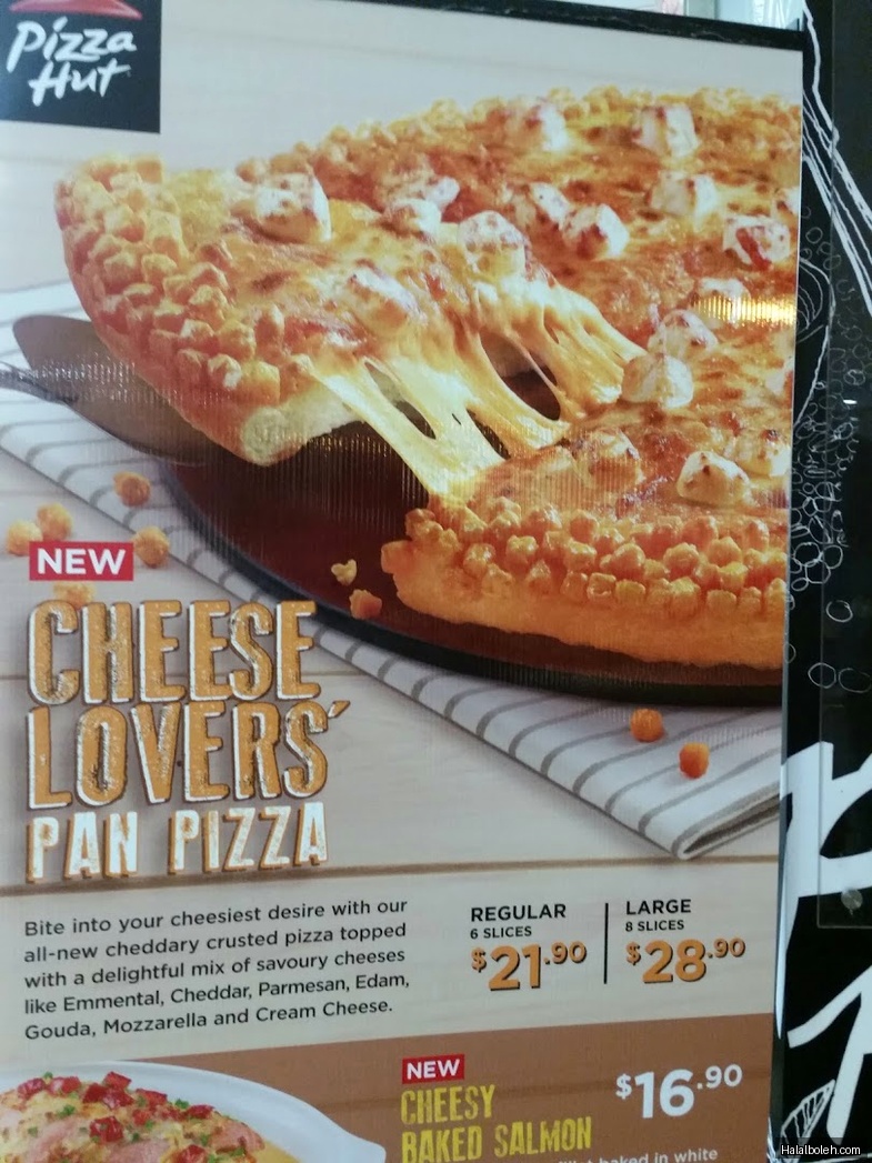 Pizza Hut - menu