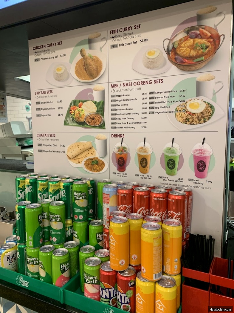 Mr Teh Tarik Express - menu