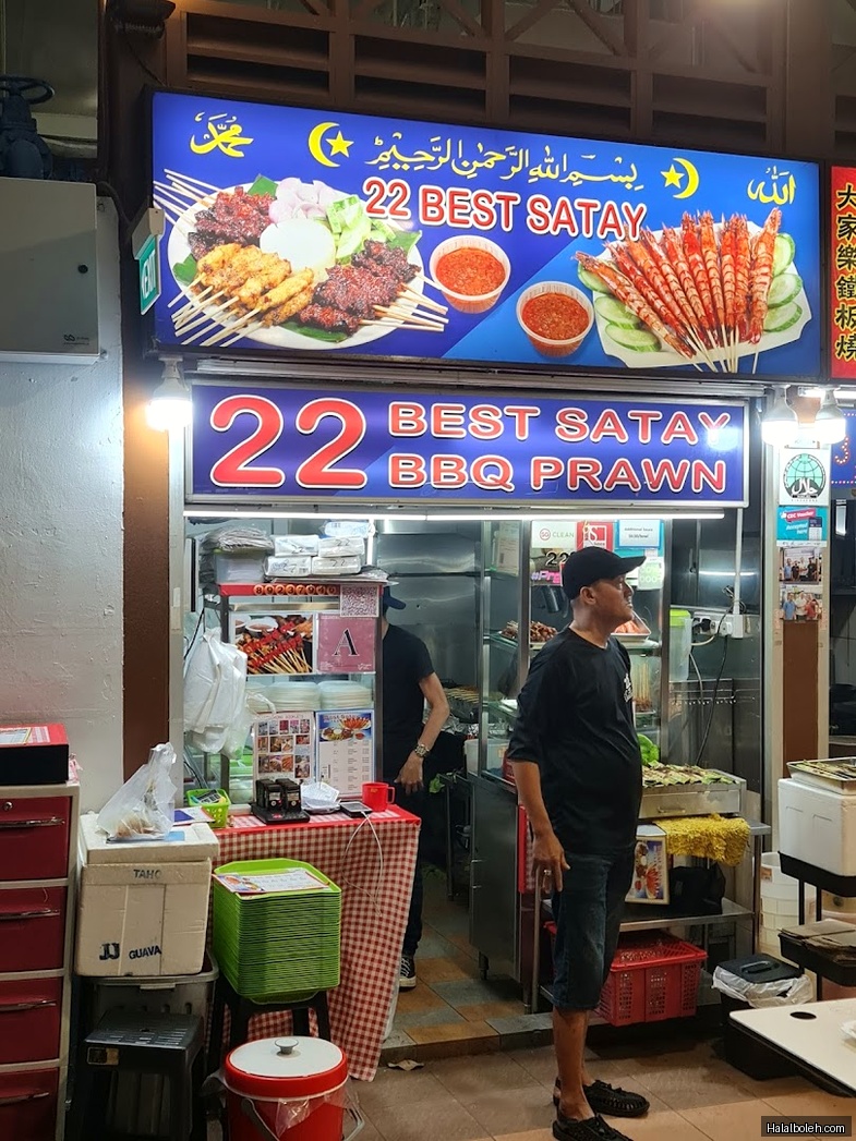 22 Best Satay - menu