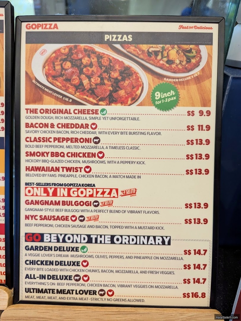 Kopitiam Foodcourt - menu