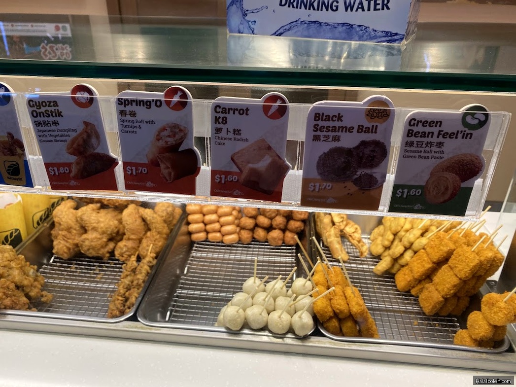 Old Chang Kee - menu