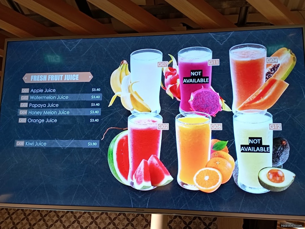 Fusion Spoon - menu