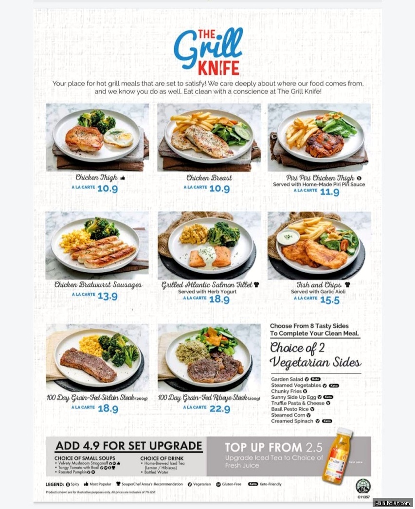 The Soup Spoon - menu