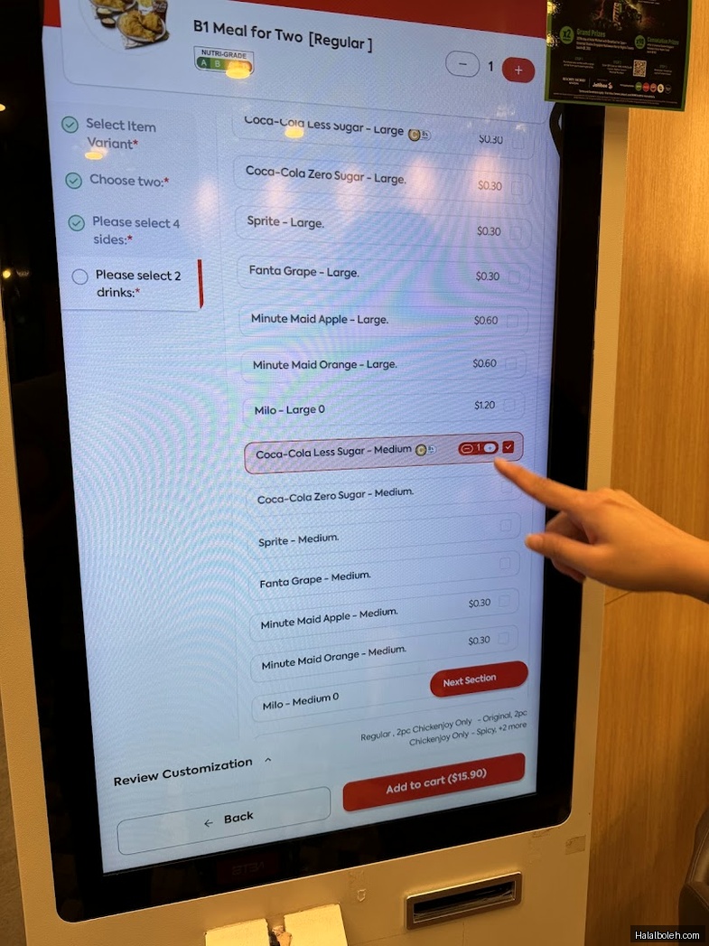 Jollibee - menu