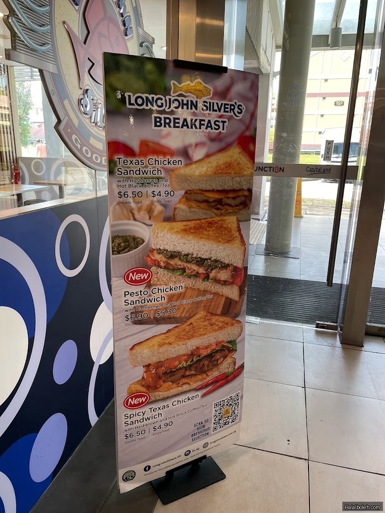 Long John Silver's - menu