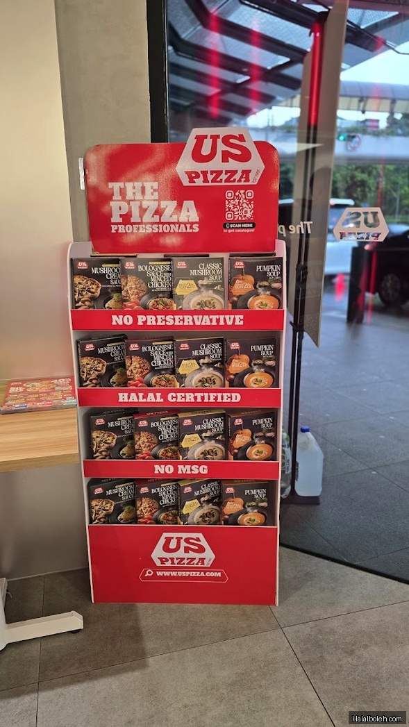 US Pizza at Funan Mall - Menu