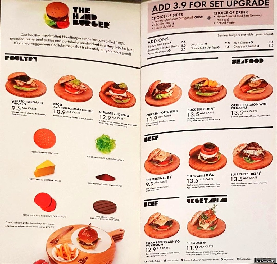 The Soup Spoon - menu