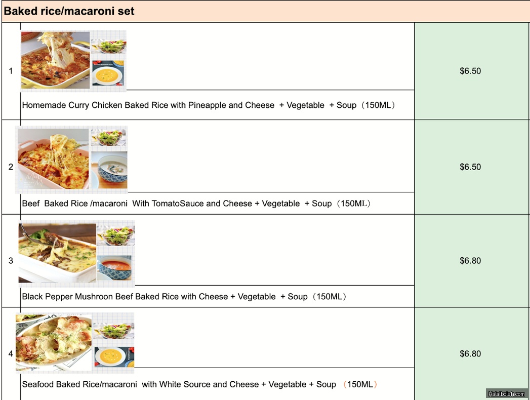 Baked Rice Pizza @Munch - general
