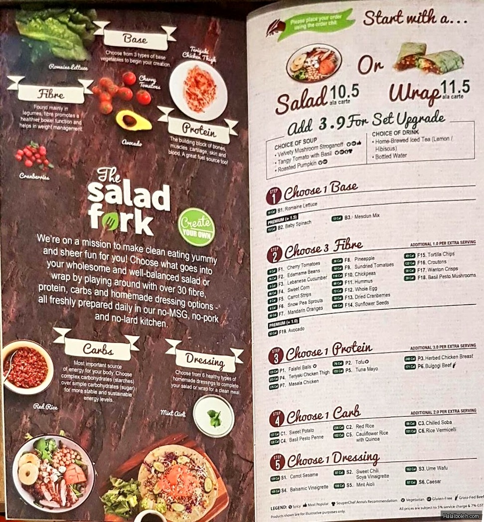 The Soup Spoon - menu